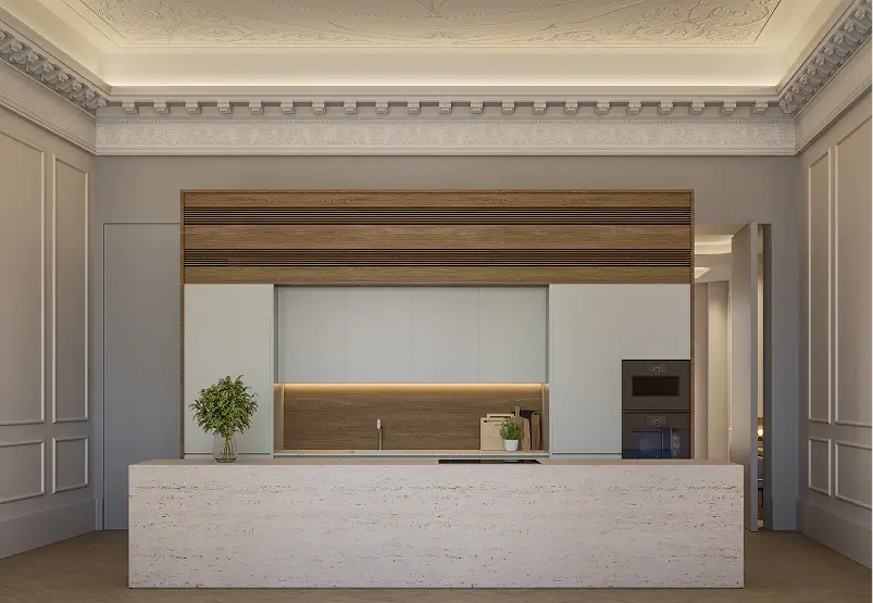 Renders Interiores - Plaza Santa Ana