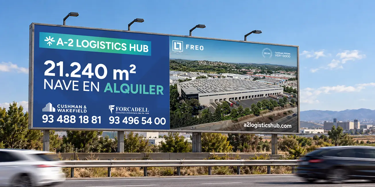 A2 Logistics Hub - Valla Publicitaria